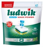 LUDWIK Maxx Power tabletki do zmywarek 41 szt.